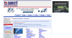 Desktop Screenshot of cambiste.info